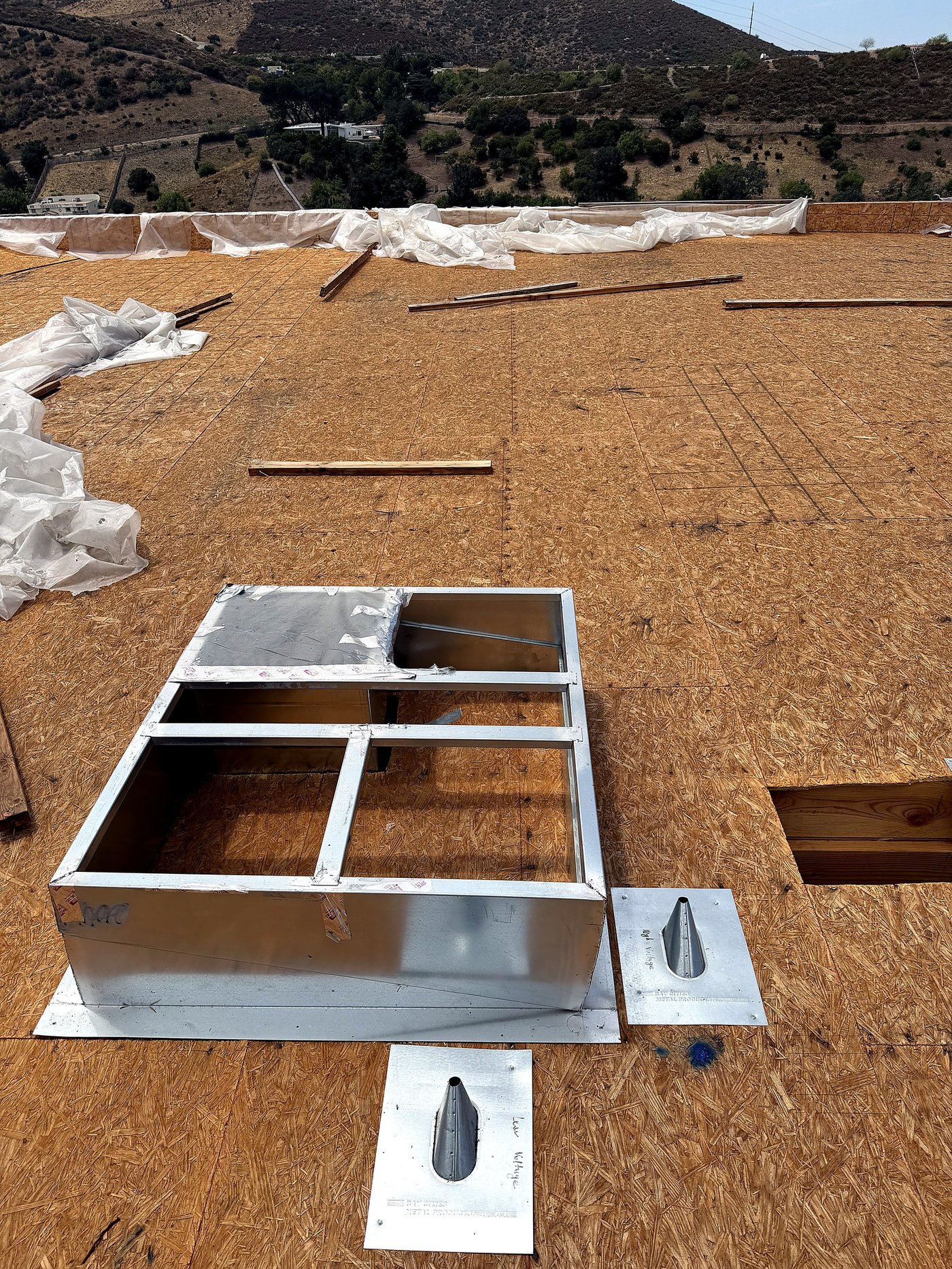 New construction ductwork