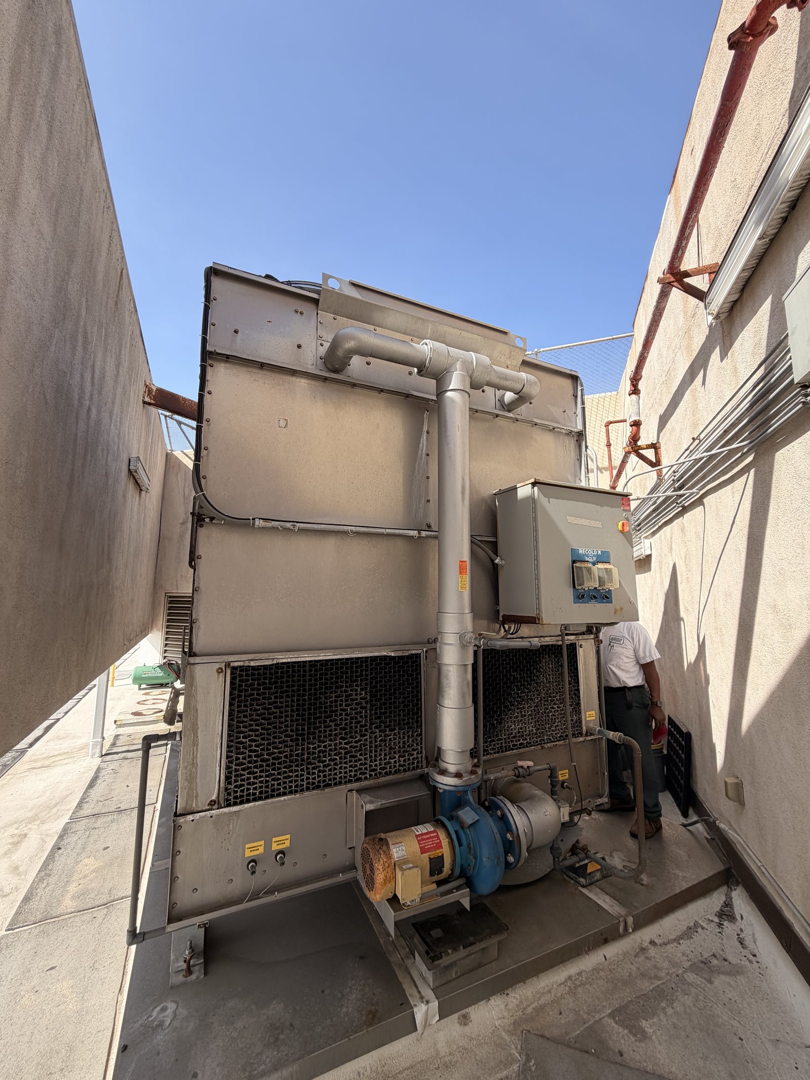 Cooling tower service